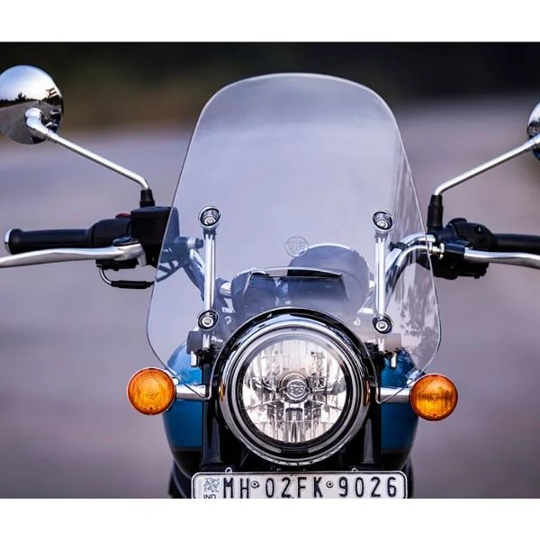 Hyperrider-Honda H’ness and RE Meteor 350 Windshield (HRHNS009S) - Image 4