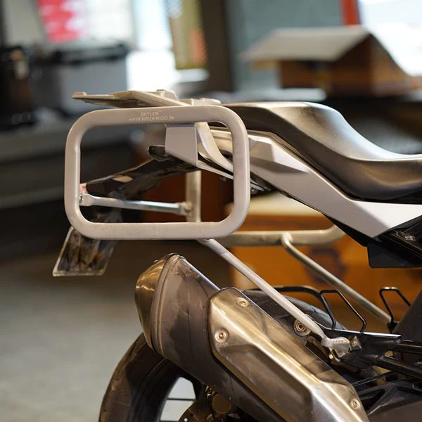 Hyperrider-Saddle Stay Silver For BMW G310 GS (HRGS005S) - Image 2