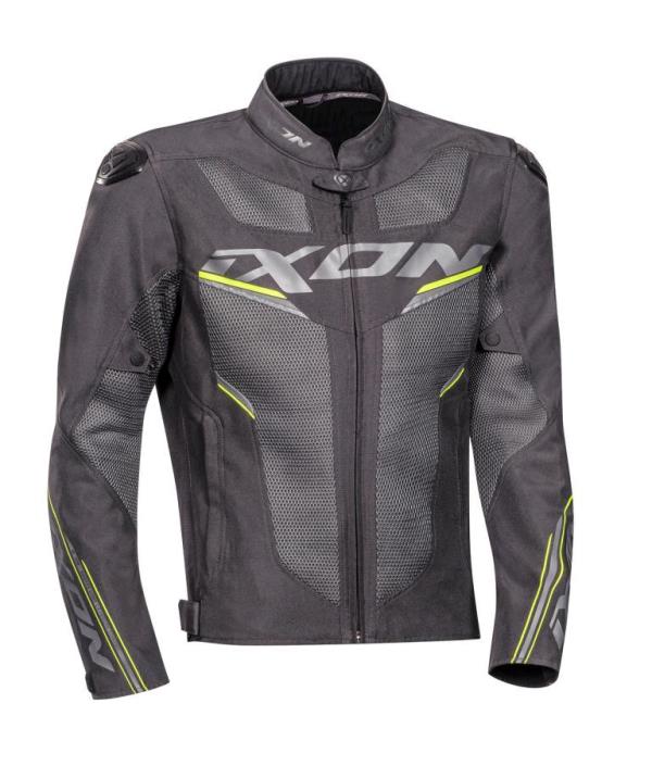 IXON Draco Jacket - Anth/Grey/Bright Yellow