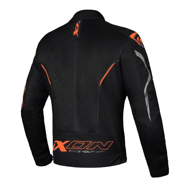 IXON Flicker Jacket - Black/Orange - Image 2