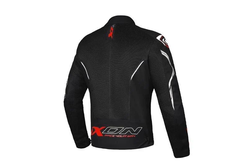 IXON Flicker Jacket - Black/White/Red - Image 2