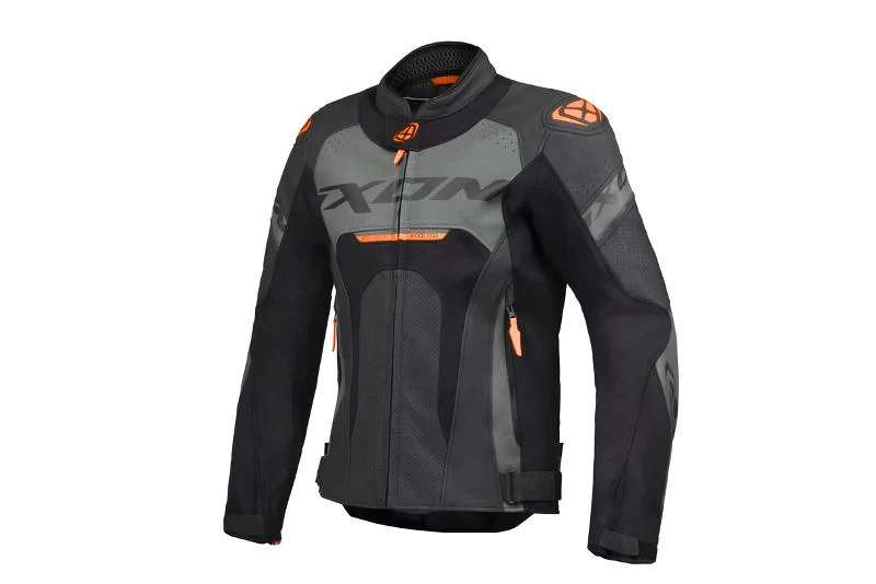 IXON Jackal Jacket - Black/Anthracite/Orange