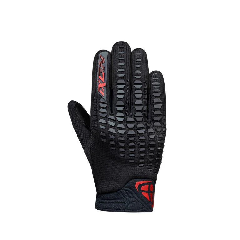 IXON Oregon Gloves Black/Bright Red - 7121003073