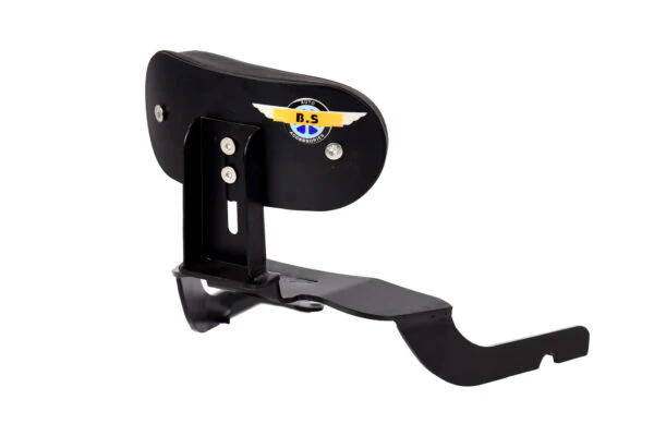Jawa Adjustable Back Rest Mild Steel MS (Black Powder Coated) - BS Auto Accessories - Image 2