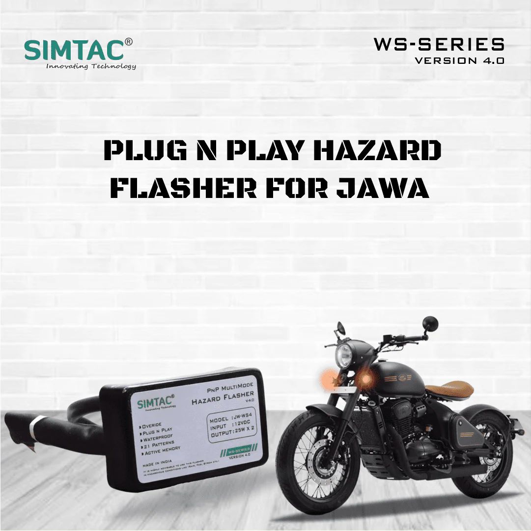 JAWA CLASSIC | Compatible | Simtac | PNP Hazard Flasher/Adapter/Module | JW-WS4