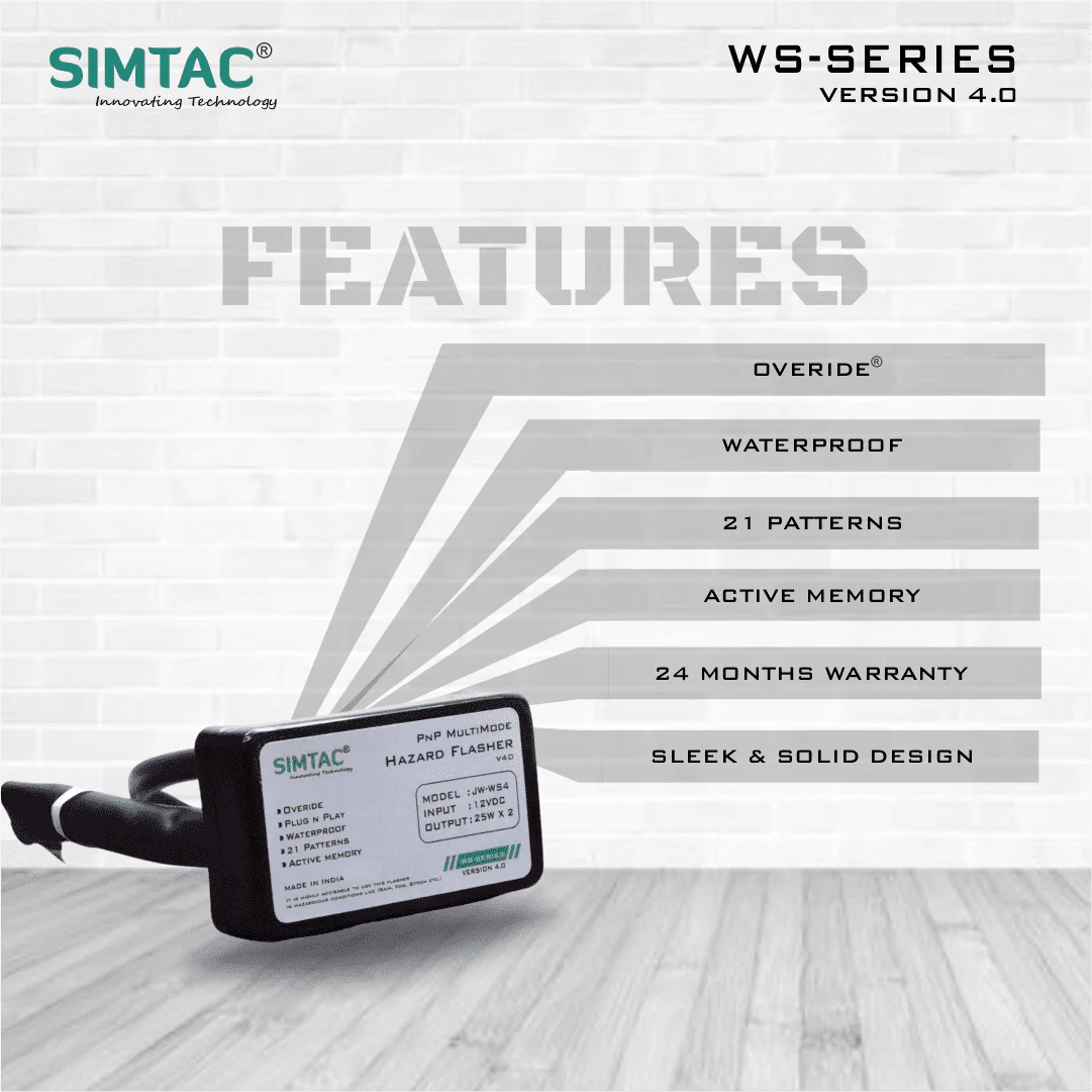 JAWA CLASSIC | Compatible | Simtac | PNP Hazard Flasher/Adapter/Module | JW-WS4 - Image 7