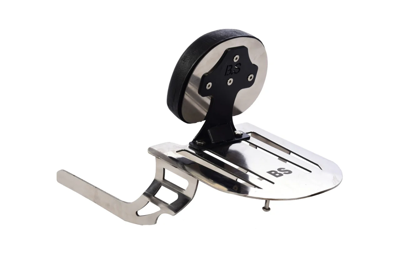 Jawa Heavy Plate Backrest in Stainless Steel - BR00136A - Image 2