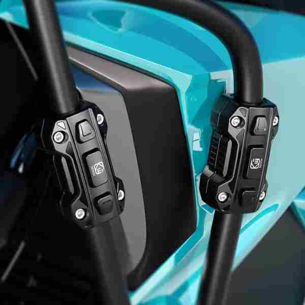Kewig Motorcycle Bar Guard Bumper Cover (Black) - Image 4