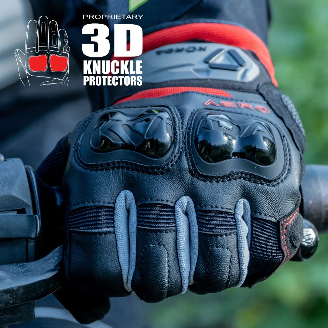 Korda Aero Red Riding Gloves - Image 3