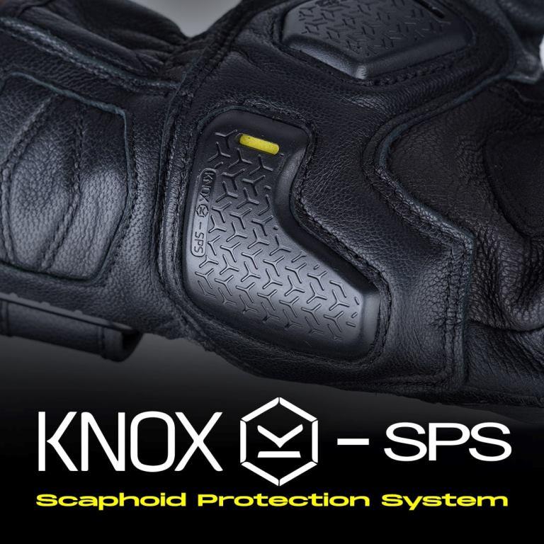 Korda Guard Semi Gauntlet Riding Gloves - Black - Image 6