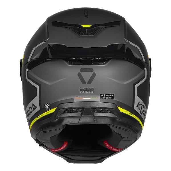 Korda Icon Lemur Helmet (Matt Fluorescent Yellow) - Image 3