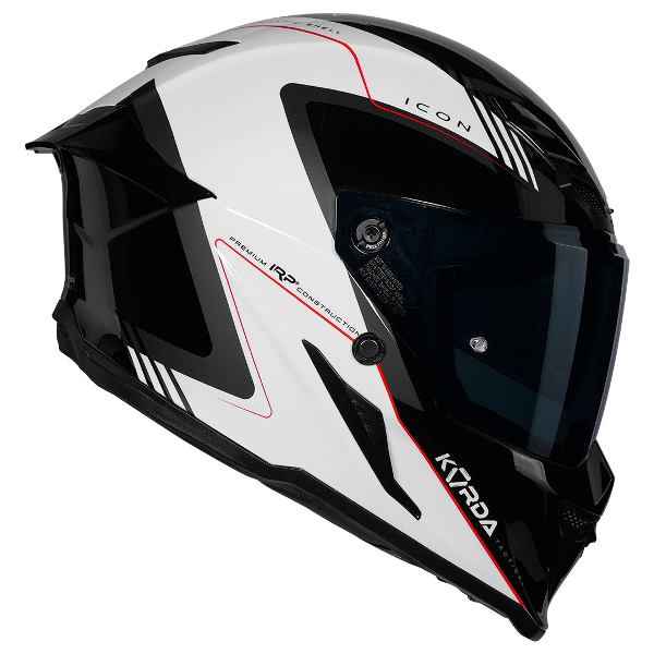 Korda Icon Nero Helmet (Gloss Red & White) - Image 7