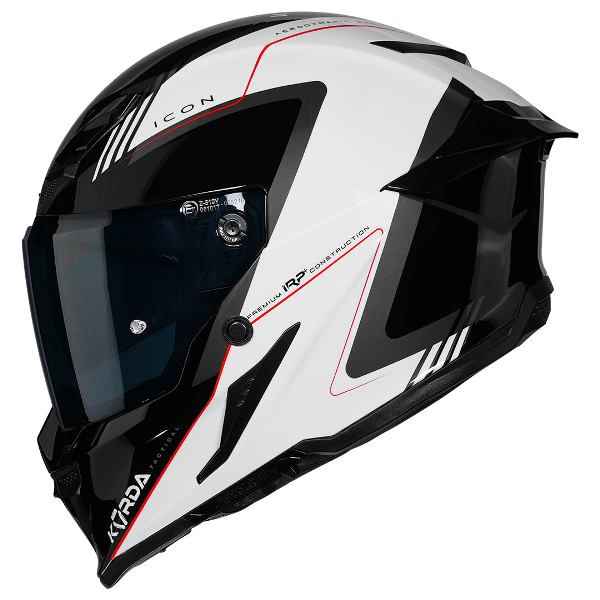 Korda Icon Nero Helmet (Gloss Red & White) - Image 8