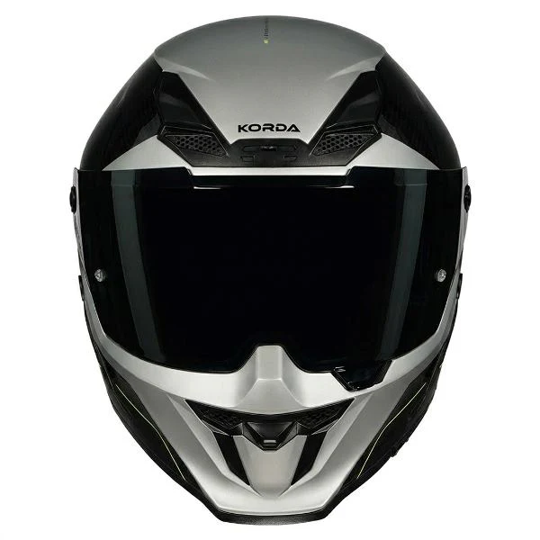 Korda Icon Nyx Helmet (Matt Grey & Fluorescent Yellow) - Image 5