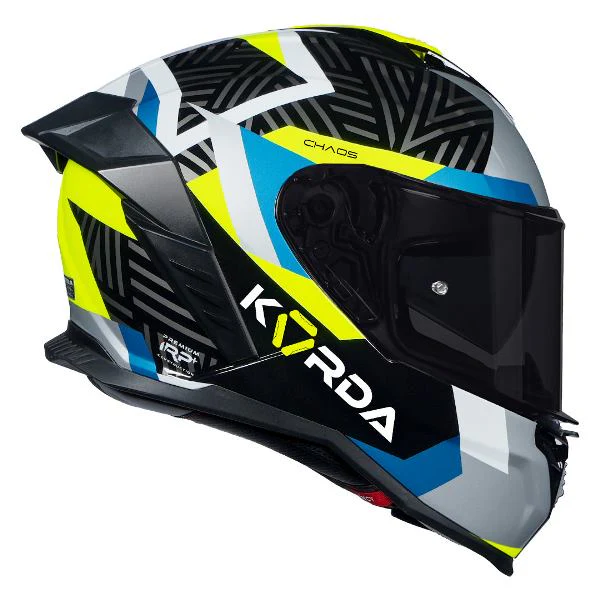 Korda Shockwave Chaos Helmet (Gloss Fluorescent Yellow) - Image 2