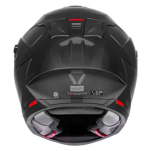 Korda Sonic GP Helmet (Solid Matt Black) - Image 11