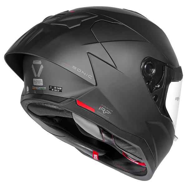 Korda Sonic GP Helmet (Solid Matt Black) - Image 9