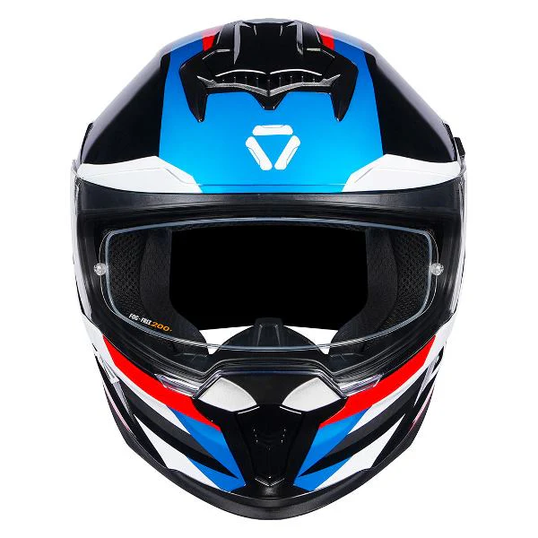 Korda Sonic GP Moze Helmet (Gloss Red & Blue) - Image 4