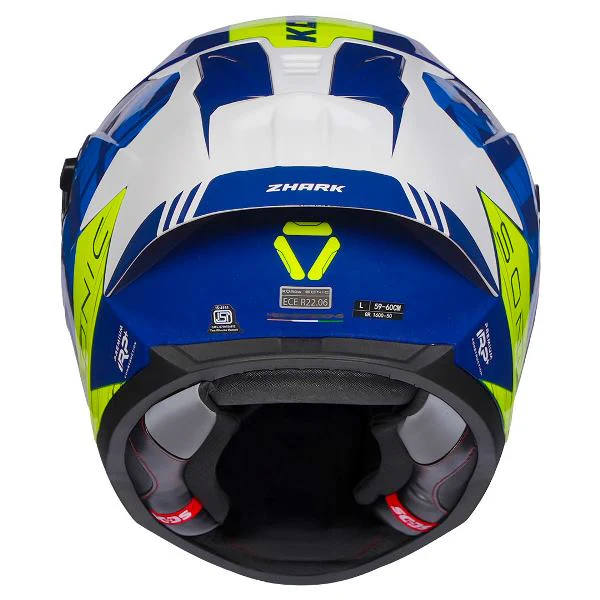 Korda Sonic GP Zhark Helmet (Gloss Blue) - Image 2