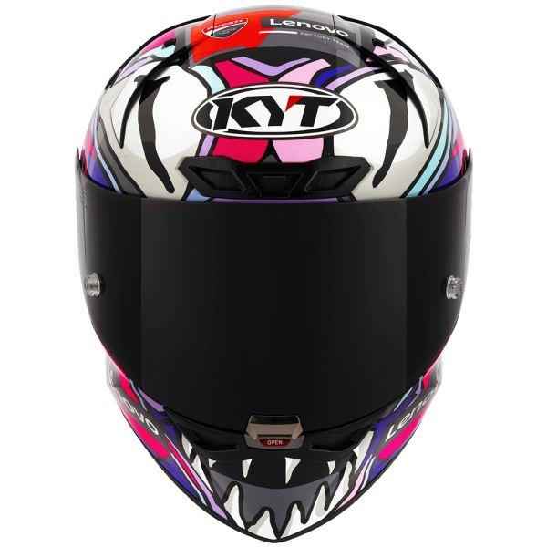 KYT KX1 RACE GP Bastianini Replica 2023 with Sponsor Gloss Helmet - Image 3