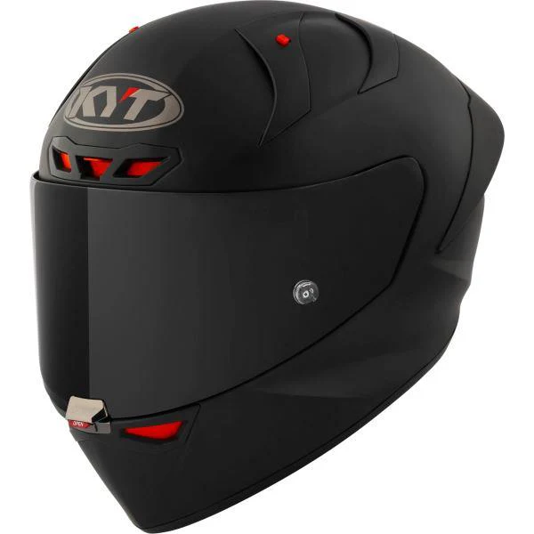 KYT KX1 RACE GP Solid Ice Matt Black Helmet - Image 8