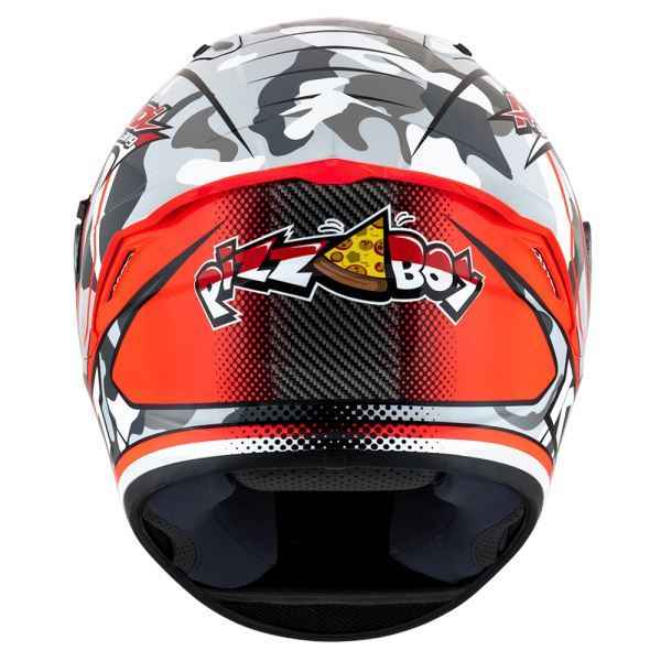 KYT NFR Andi Gilang Replica Gloss Red Helmet - Image 3