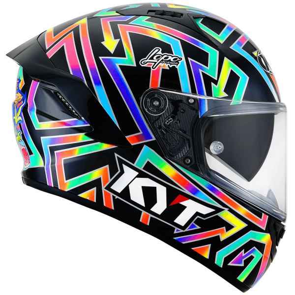 KYT NFR Manzi Misano Replica Gloss Helmet - Image 5