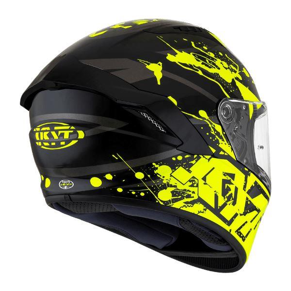 KYT NFR Neutron Yellow Gloss - Helmet - Image 7