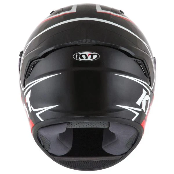KYT NFR Track Red Gloss Helmet - Image 3