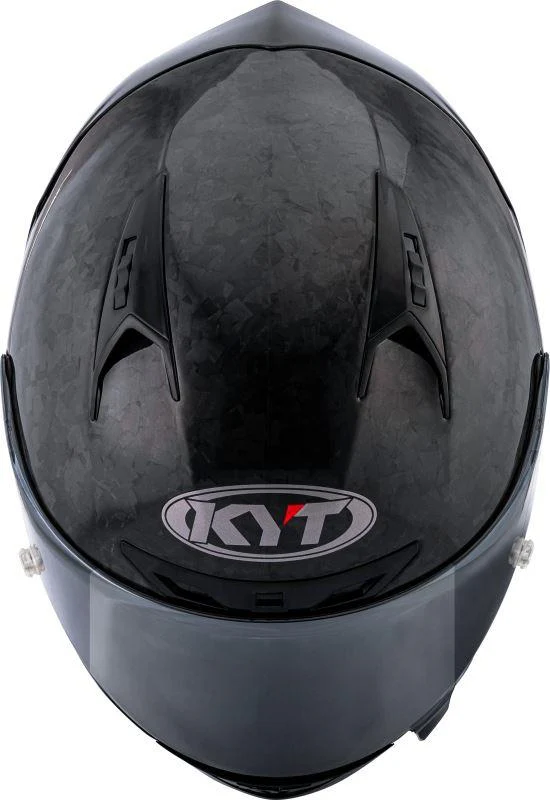 KYT NZ Race Carbon Forged Gloss Black Helmet - Image 8