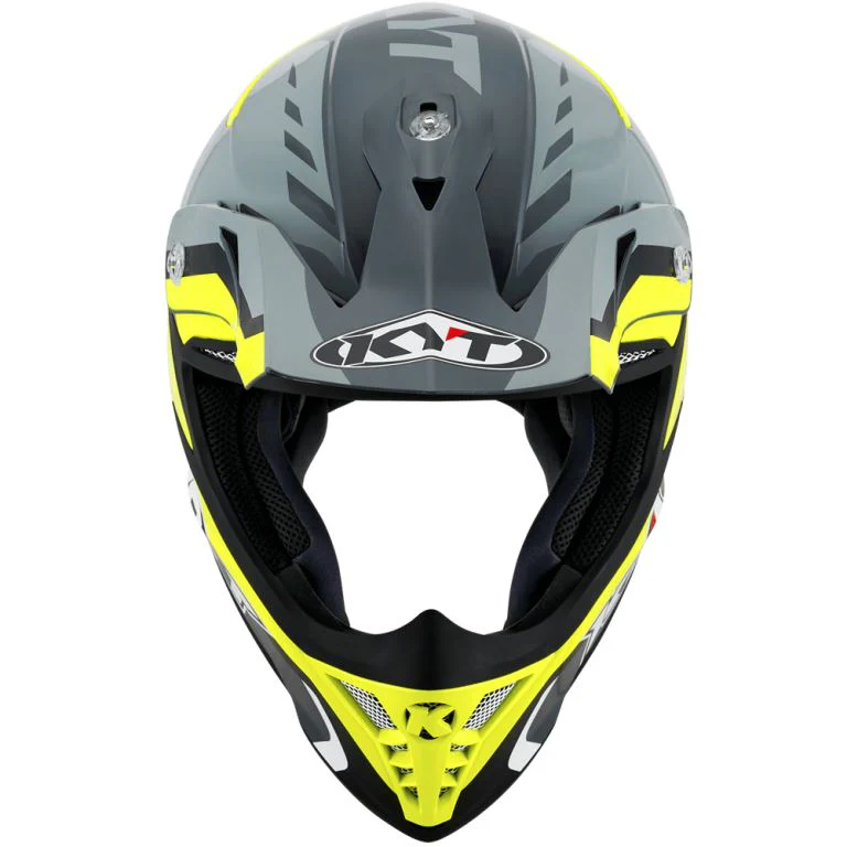 KYT Off Road - Skyhawk Glowing Anthr./Yellow - Off Road Helmet - Image 8