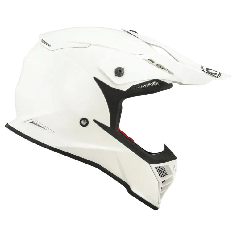 KYT Off Road - Skyhawk Plain White - Off Road Helmet - Image 5