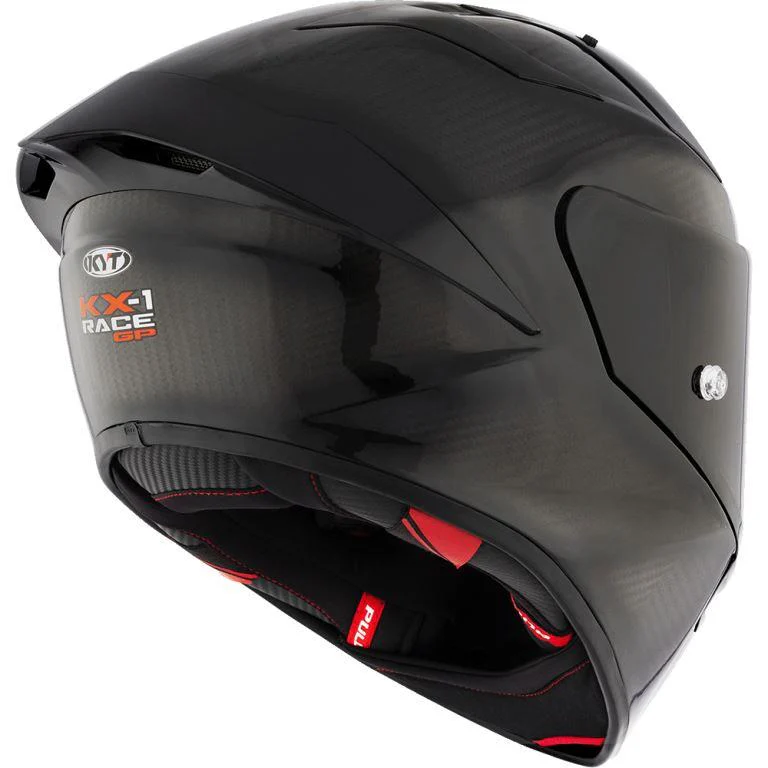 KYT Racing KX-1 RACE GP - Carbon Glossy - Full Face Helmet - Image 4