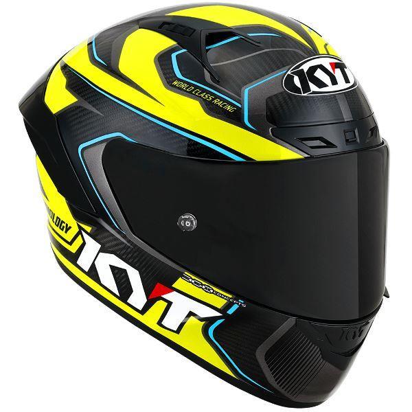 KYT Racing - NZ-Race Competition Gloss Black Yellow - Full Face Helmet - Image 6