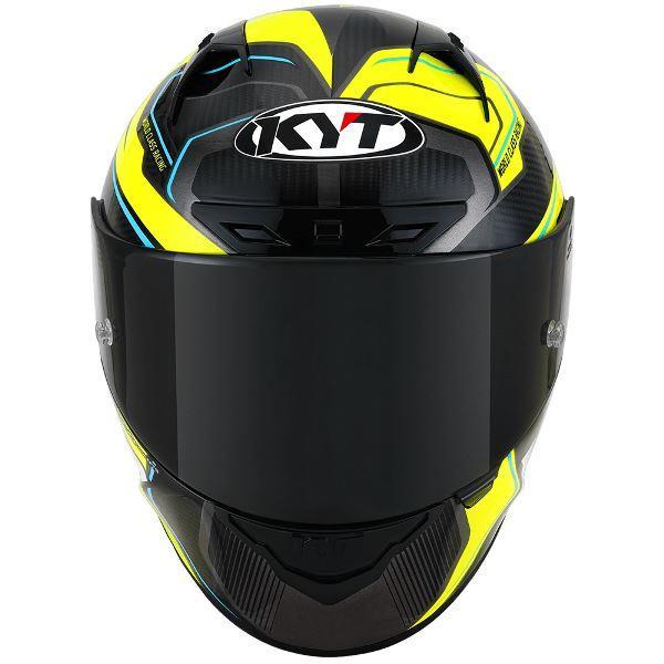 KYT Racing - NZ-Race Competition Gloss Black Yellow - Full Face Helmet - Image 7