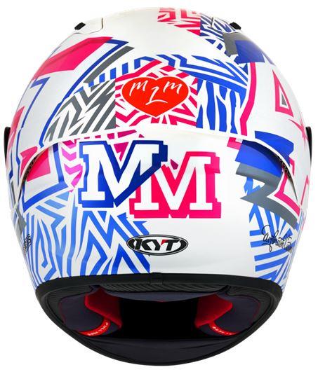 KYT Racing - NZ-Race Espargaro Replica 2022 With Sponsor - Full Face Helmet - Image 3