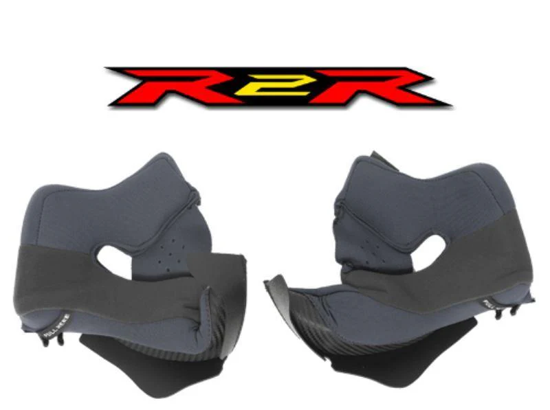 KYT Spare Cheek Pads Set For R2R Pro Helmets