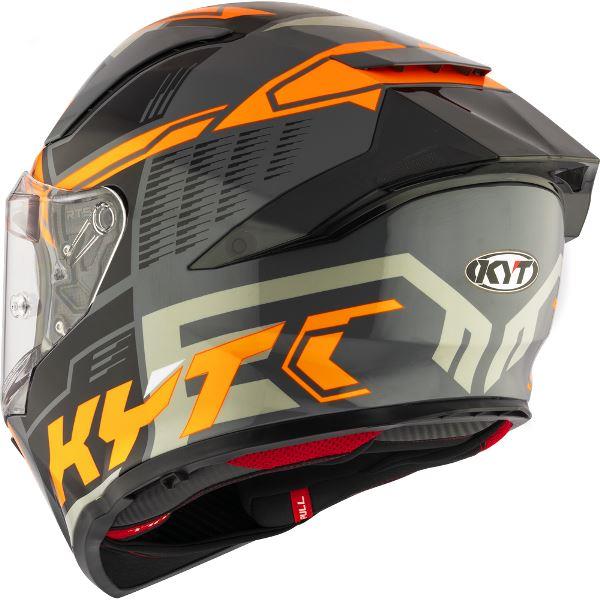 KYT Sport Touring - R2R PRO Octane Orange - Full Face Helmet - Image 2