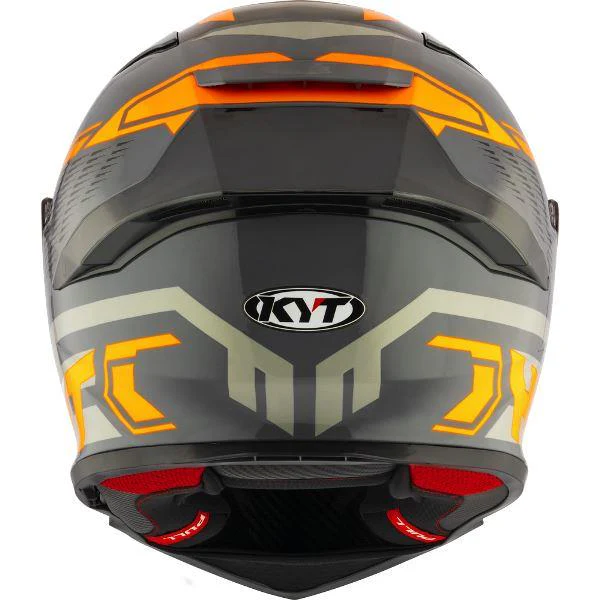 KYT Sport Touring - R2R PRO Octane Orange - Full Face Helmet - Image 3