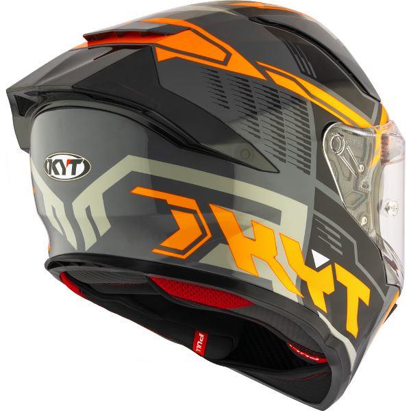 KYT Sport Touring - R2R PRO Octane Red - Full Face Helmet - Image 4