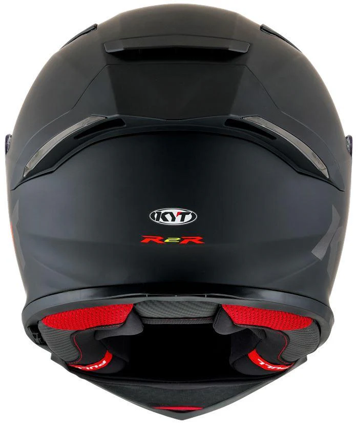 KYT Sport Touring - R2R PRO Plain Matt Black - Full Face Helmet - Image 3