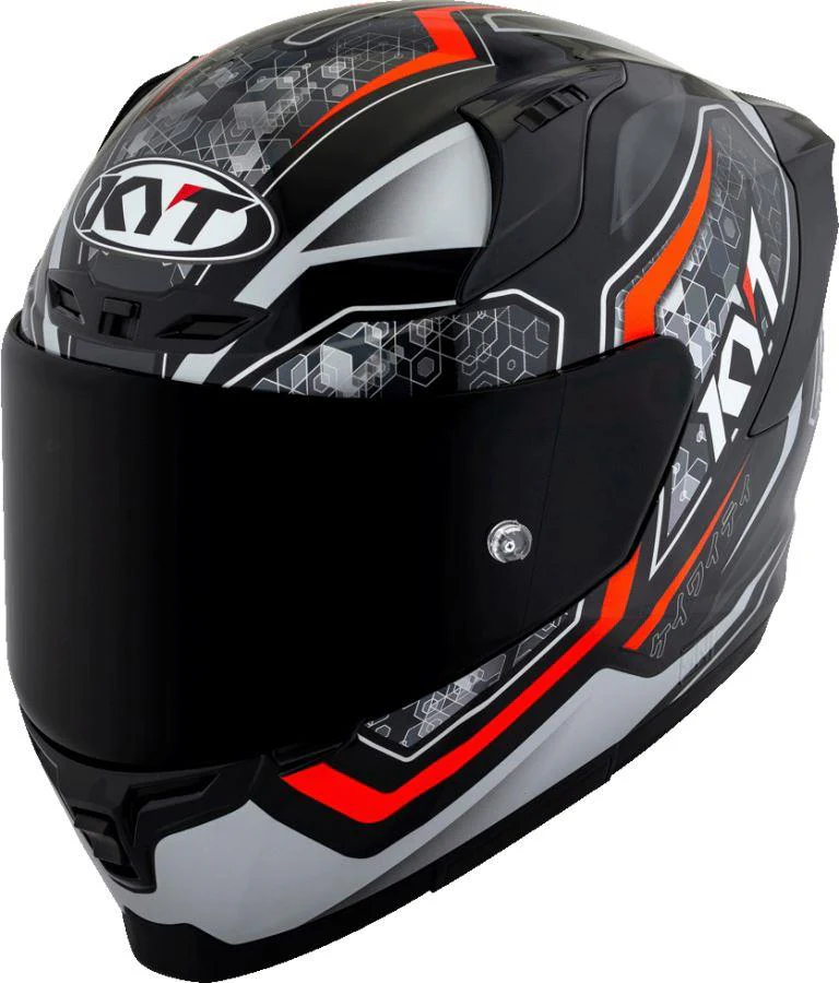 KYT Sport Touring - Striker #01 Black Red - Full Face Helmet - Image 5