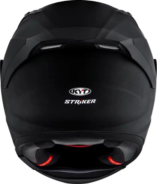 KYT Sport Touring - Striker #02 Plain Black - Full Face Helmet - Image 6