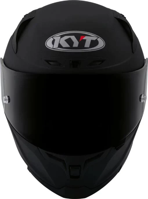 KYT Sport Touring - Striker #02 Plain Black - Full Face Helmet - Image 7