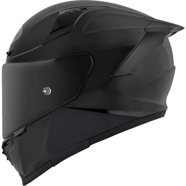 KYT Sport Touring - Striker Plain Black - Full Face Helmet - Image 2