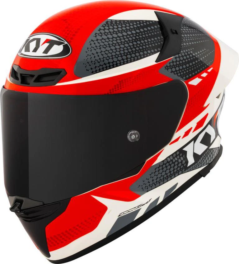 KYT Sport Touring - TT-REVO Gear Black Red - Full Face Helmet - Image 2