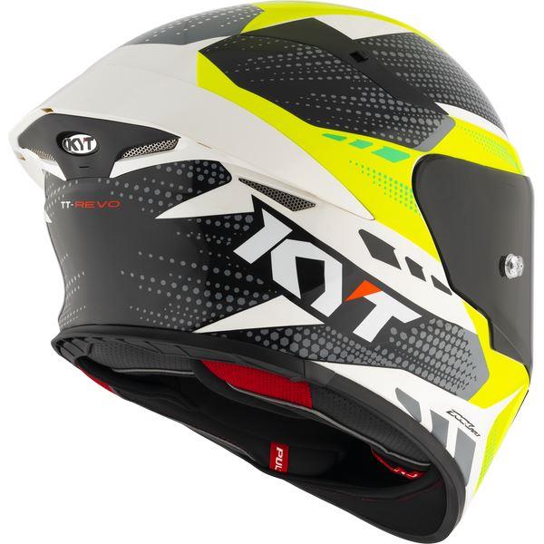 KYT Sport Touring - TT-REVO Gear Black Yellow - Full Face Helmet - Image 2