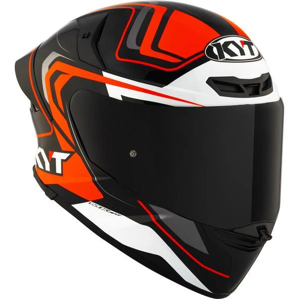 KYT Sport Touring - TT-REVO Overtech Black Orange - Full Face Helmet - Image 8