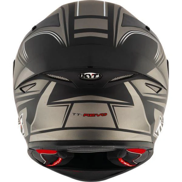 KYT Sport Touring - TT-REVO Tourist Matt Cool Grey - Full Face Helmet - Image 5