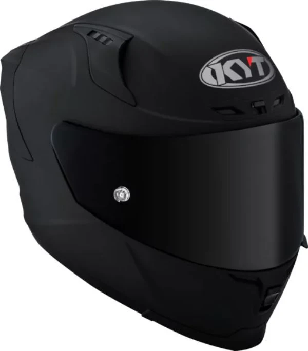 KYT Striker 2V Plain Matt Black Helmet - Image 5